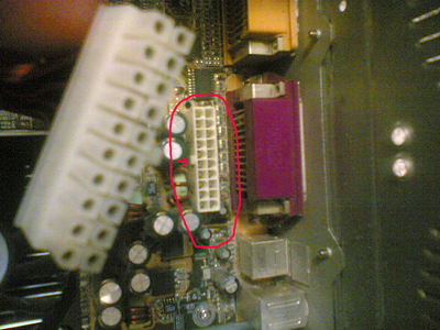 twenty pin connection